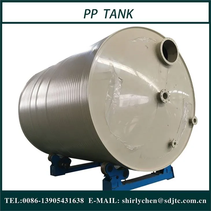 Tanques de plástico para armazenamento de produtos químicos